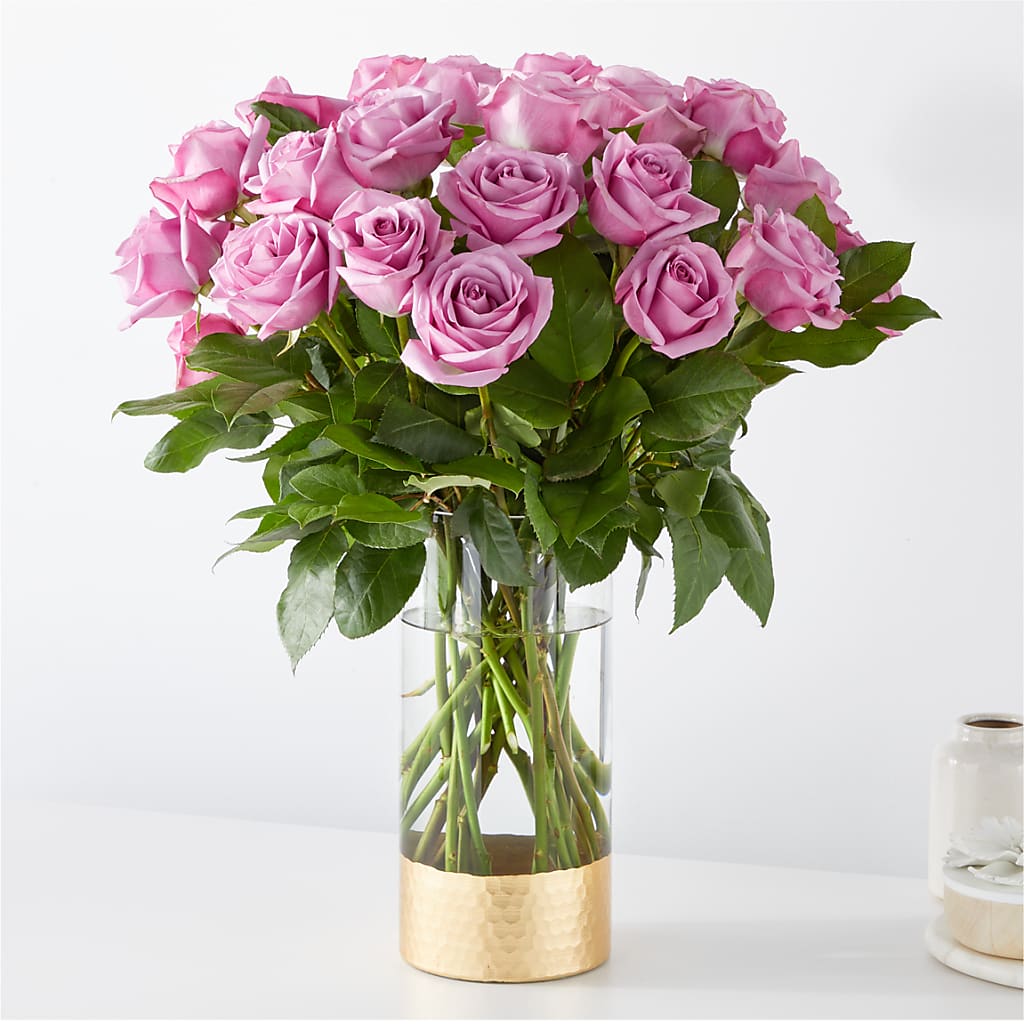 Secret Admirer Lavender Rose Bouquet –  Mt Scott Blooms By Maru, Portland OR
