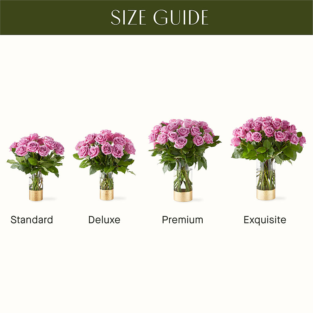 Secret Admirer Lavender Rose Bouquet –  Mt Scott Blooms By Maru, Portland OR