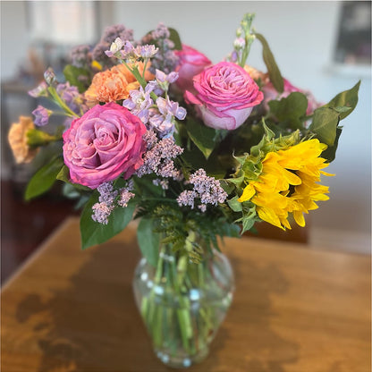 Yellow Brick Road Bouquet –  Mt Scott Blooms By Maru, Portland OR