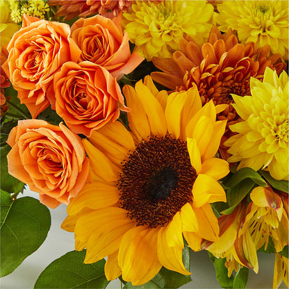 Autumn Harmony Centerpiece –  Mt Scott Blooms By Maru, Portland OR