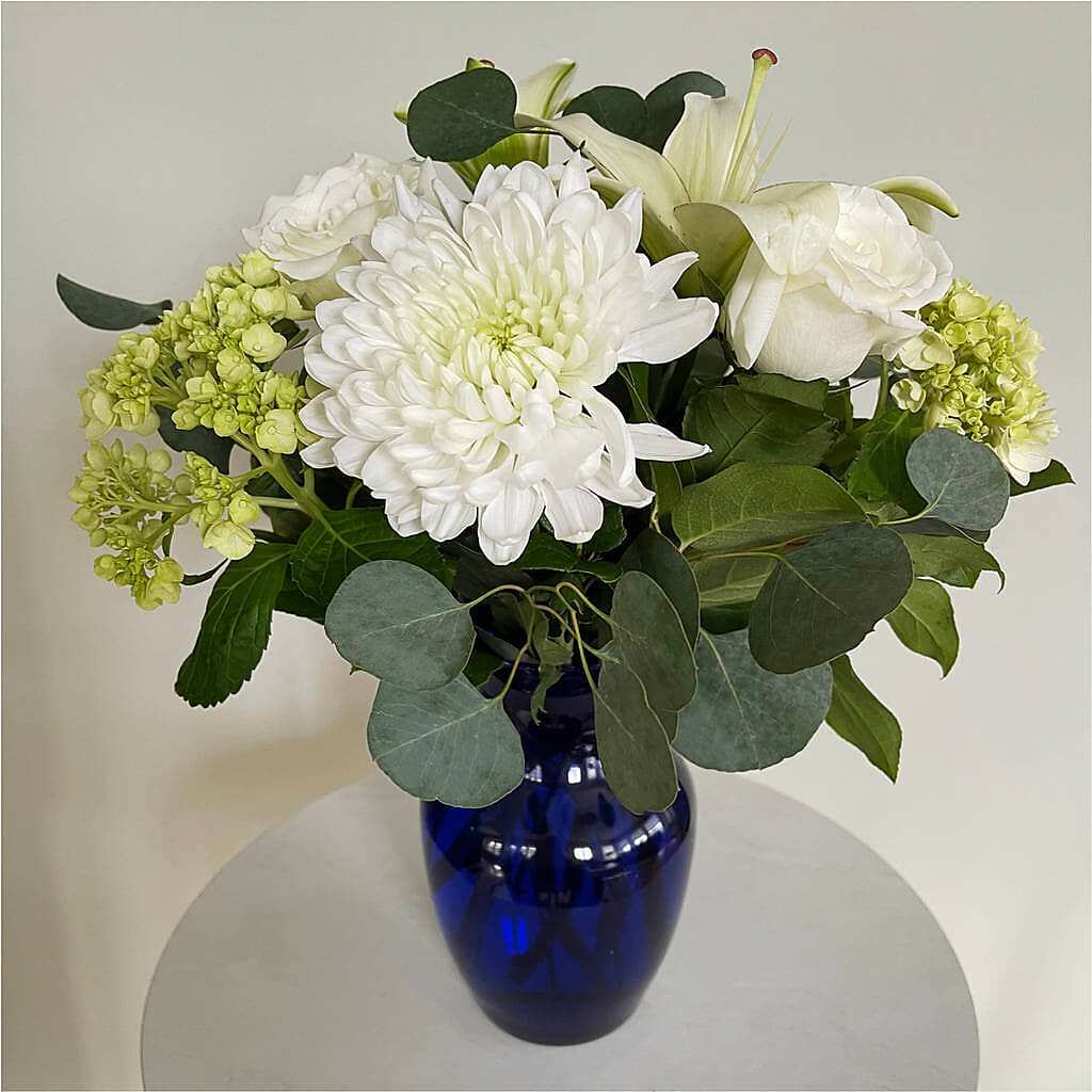 Snowy Dreams Bouquet –  Mt Scott Blooms By Maru, Portland OR