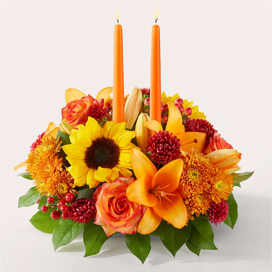 Grateful Centerpiece –  Mt Scott Blooms By Maru, Portland OR