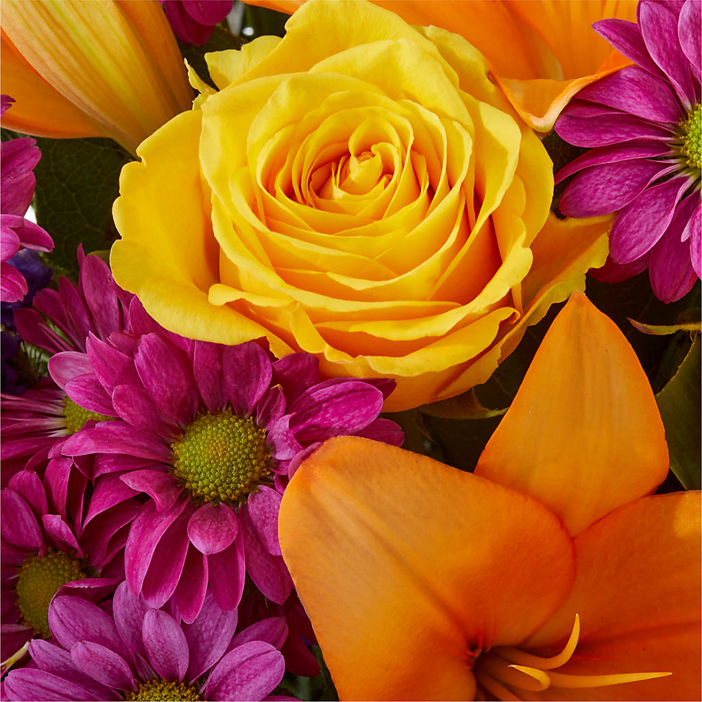 Colorful Visions Bouquet –  Mt Scott Blooms By Maru, Portland OR