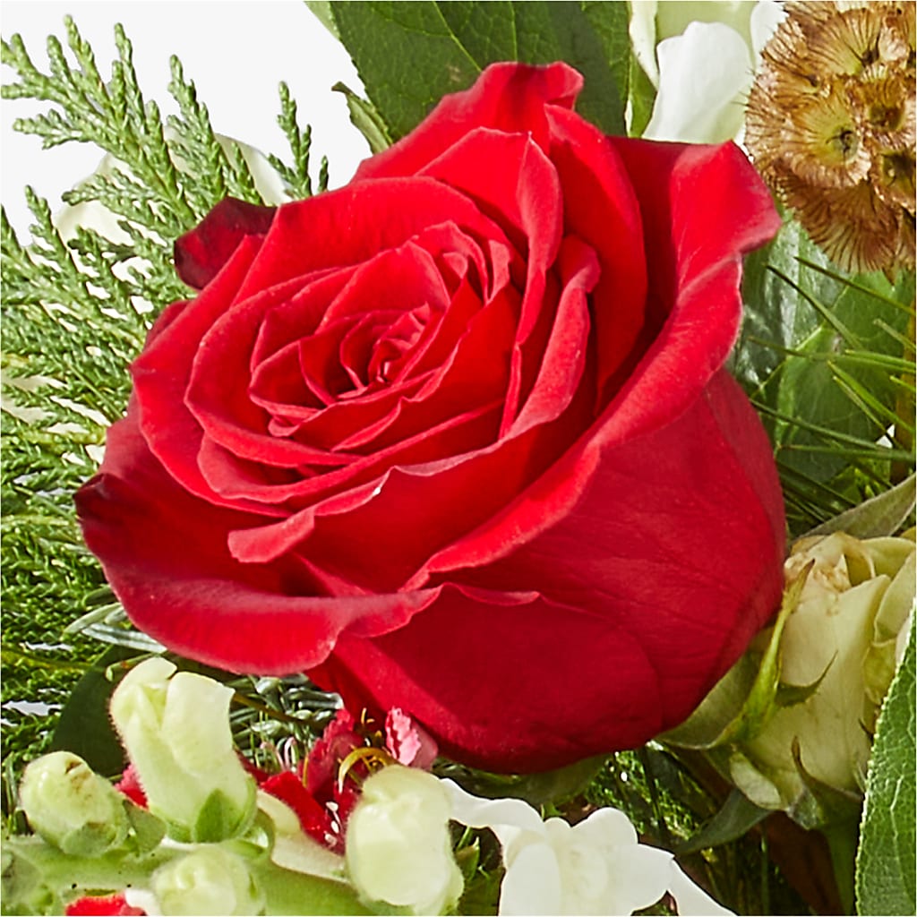 Deck the Halls Bouquet –  Mt Scott Blooms By Maru, Portland OR