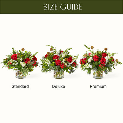 Deck the Halls Bouquet –  Mt Scott Blooms By Maru, Portland OR