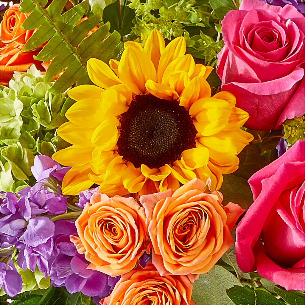 Vibrant Greetings Bouquet –  Mt Scott Blooms By Maru, Portland OR
