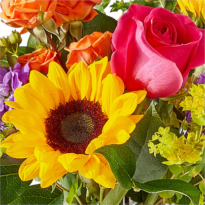 Vibrant Greetings Bouquet –  Mt Scott Blooms By Maru, Portland OR