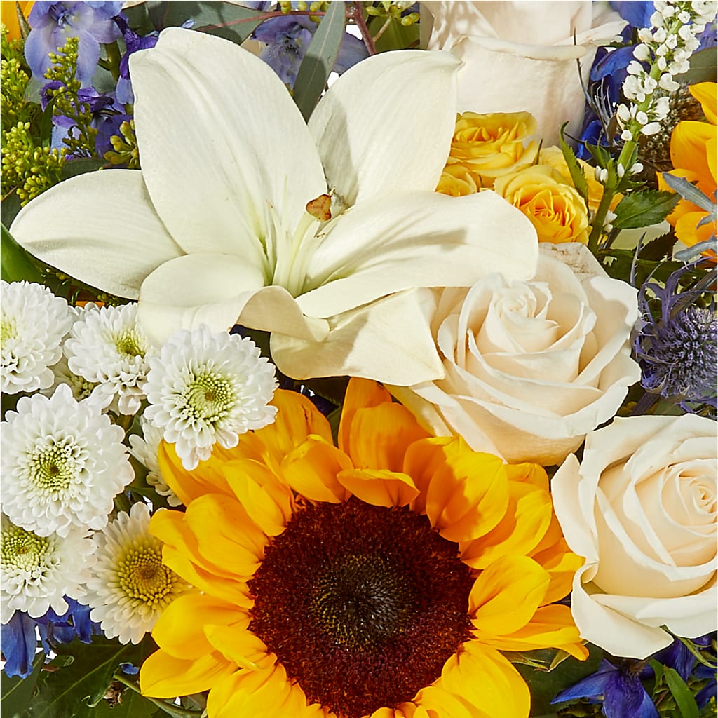 Wonderfully Sunny Bouquet –  Mt Scott Blooms By Maru, Portland OR