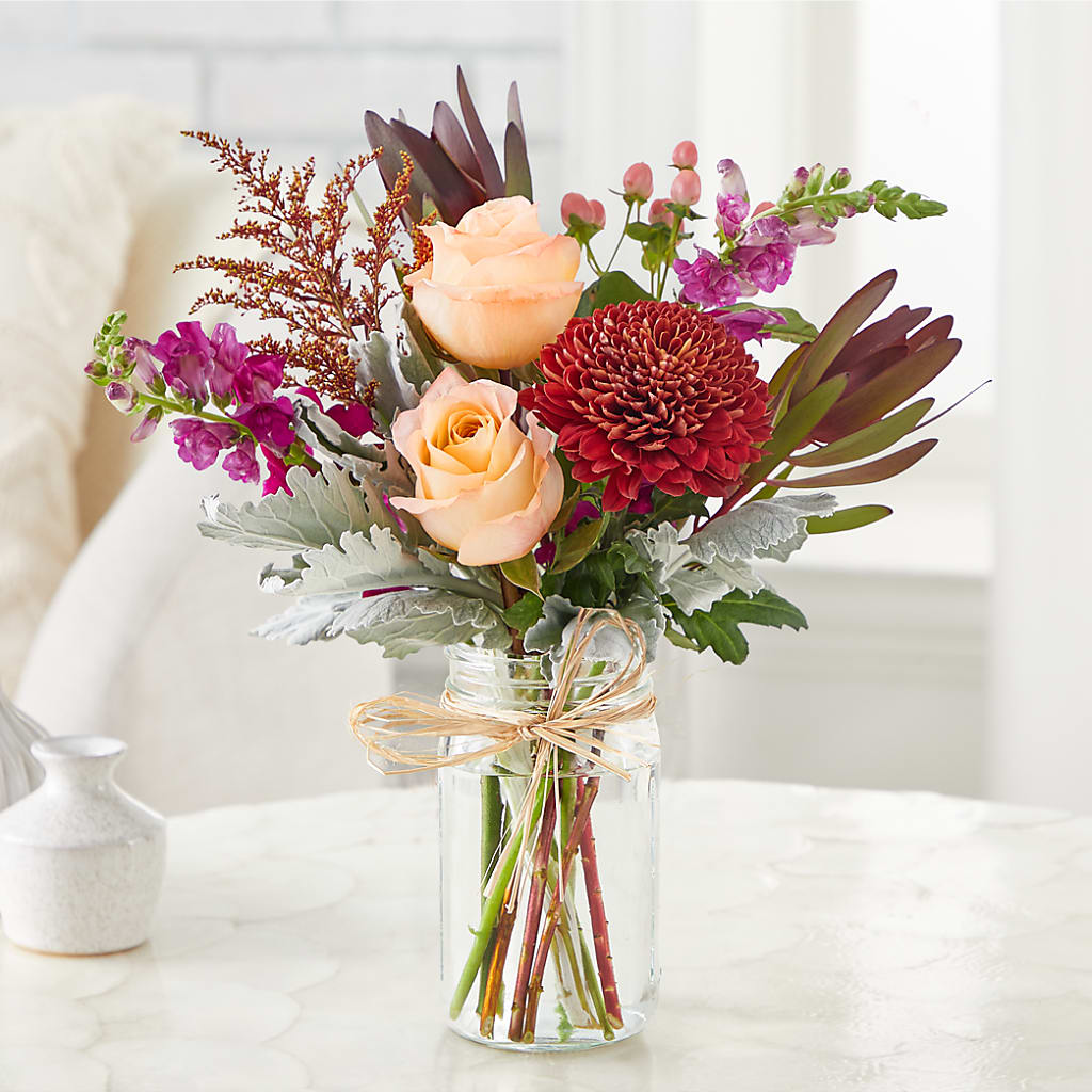 Moody Hues Bouquet –  Mt Scott Blooms By Maru, Portland OR