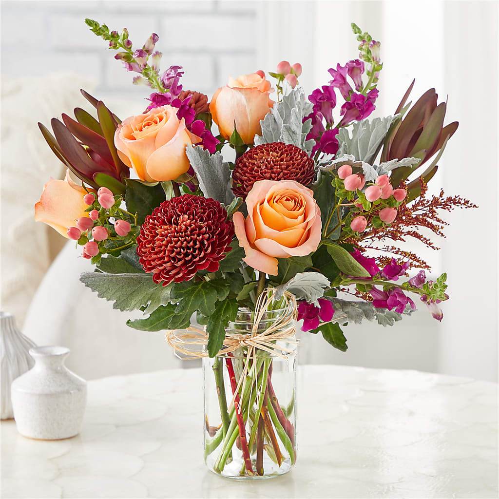 Moody Hues Bouquet –  Mt Scott Blooms By Maru, Portland OR