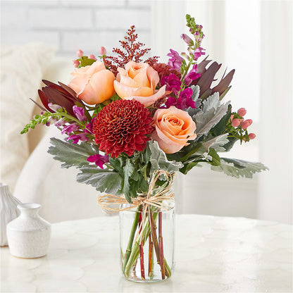 Moody Hues Bouquet –  Mt Scott Blooms By Maru, Portland OR