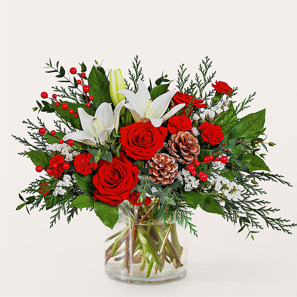 Best in Snow Bouquet –  Mt Scott Blooms By Maru, Portland OR