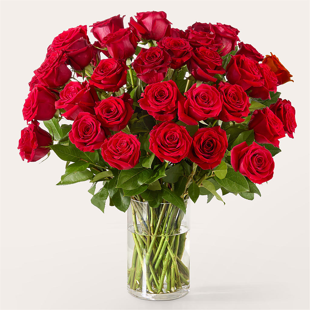 The One Red Rose Bouquet –  Mt Scott Blooms By Maru, Portland OR