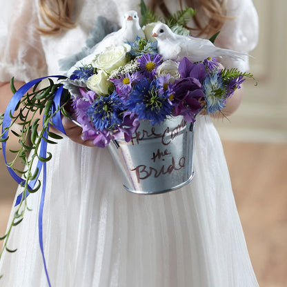 Enchantment Flower Girl Arrangement –  Mt Scott Blooms By Maru, Portland OR