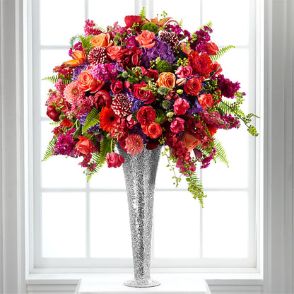 Flower Jeweled Arrangement –  Mt Scott Blooms By Maru, Portland OR