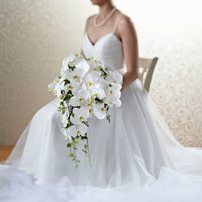 Classic White Bouquet –  Mt Scott Blooms By Maru, Portland OR