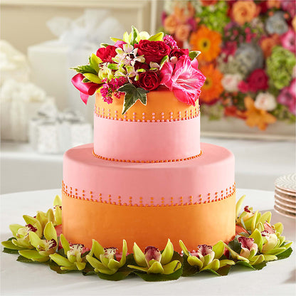 Sweet Citrus Cake Decor –  Mt Scott Blooms By Maru, Portland OR