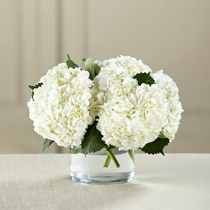 White Hydrangea Bouquet –  Mt Scott Blooms By Maru, Portland OR
